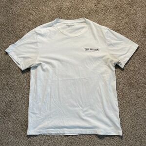 True Religion Men Large T‎ Shirt Crew Neck Tee
